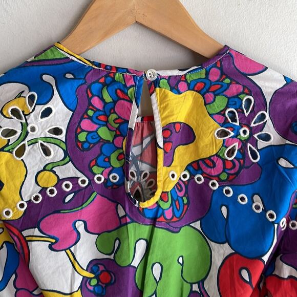 Rhode Adeline Top Woodstock Floral Rainbow - Picture 9 of 14